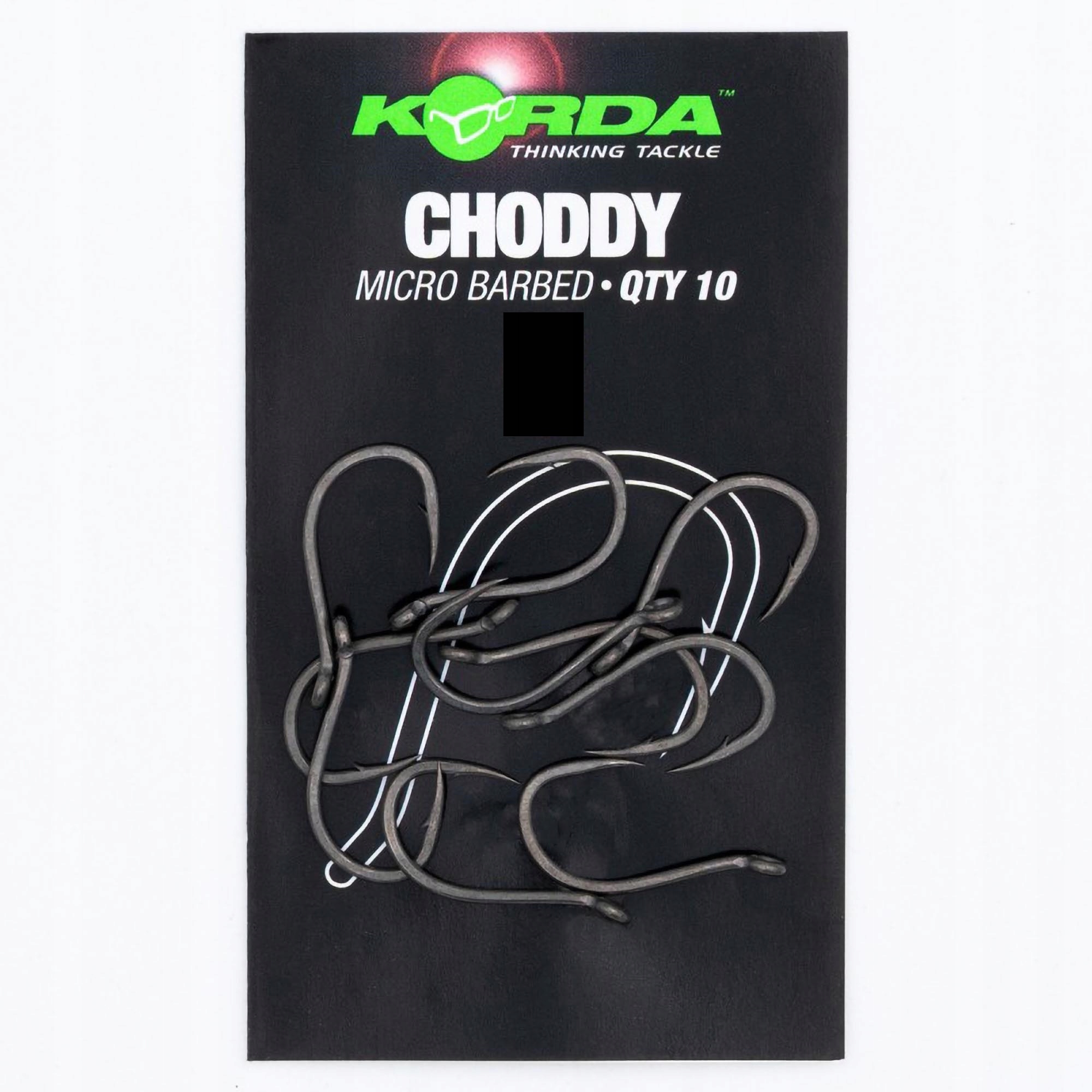 Haki Karpiowe z zadziorem Korda Choddy 10 szt. r. 4