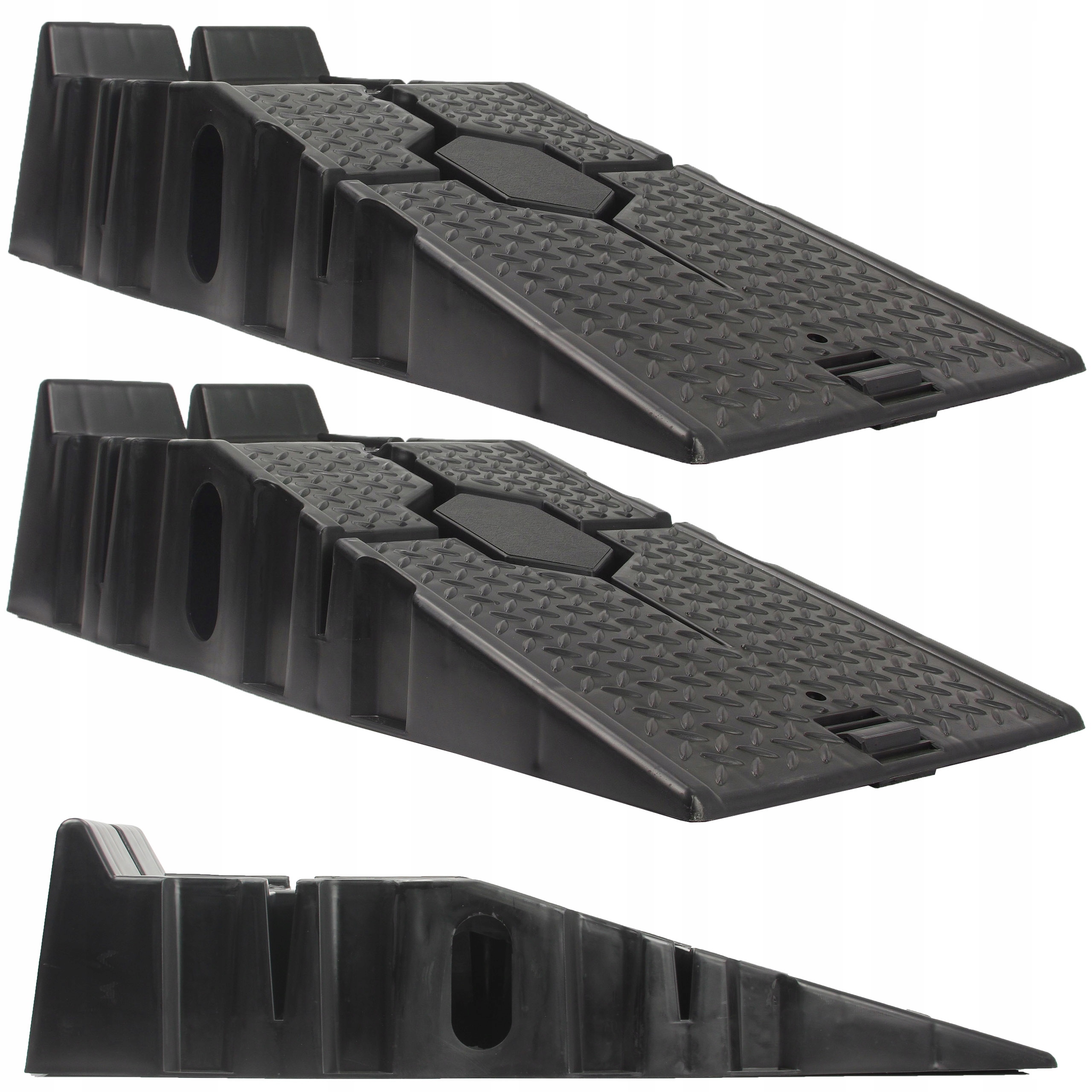 RAMPA NAJAZD PODJAZD SAMOCHODOWY PODNOŚNIK KOMPLET RAMPY NAJAZDOWE