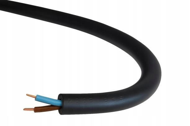 Kabel Przewód Ziemny Prądowy Energetyczny Okrągły Yky 2x1,5 0,6/1kV 50m