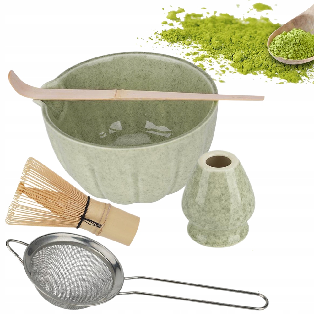 Sada Na Čaj Matcha, Sada Metliček 4-DÍLNÁ Dárek