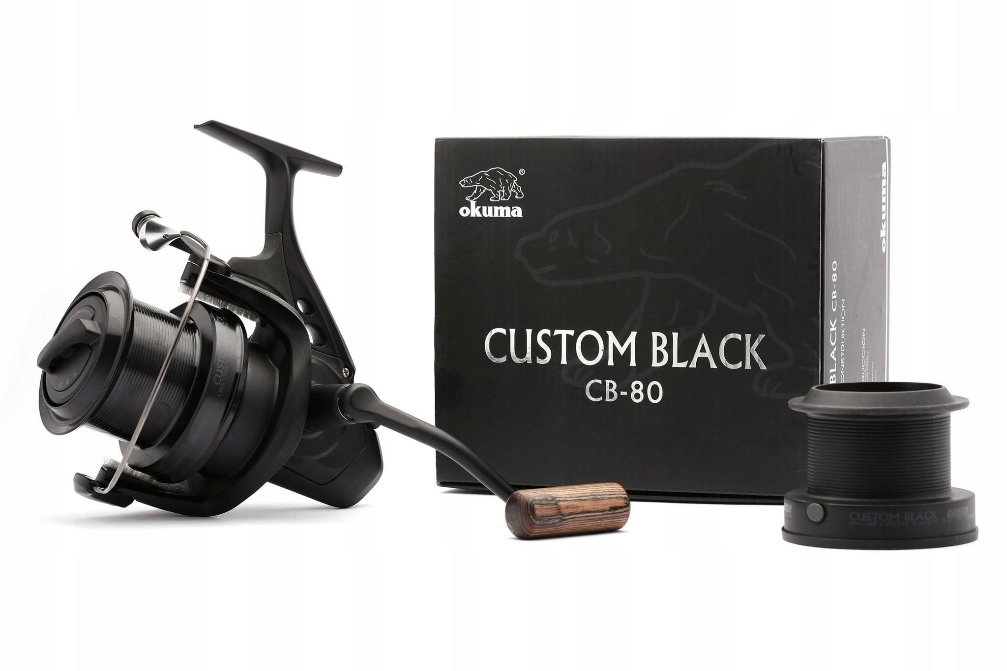 Kołowrotek Karpiowy Okuma Custom Black CB-80