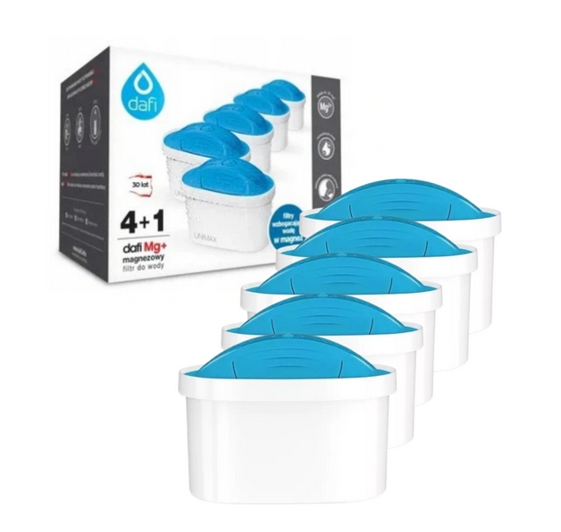 

5sztuk Wkład Filtr Dafi Unimax Magnez Mg+ Do Brita