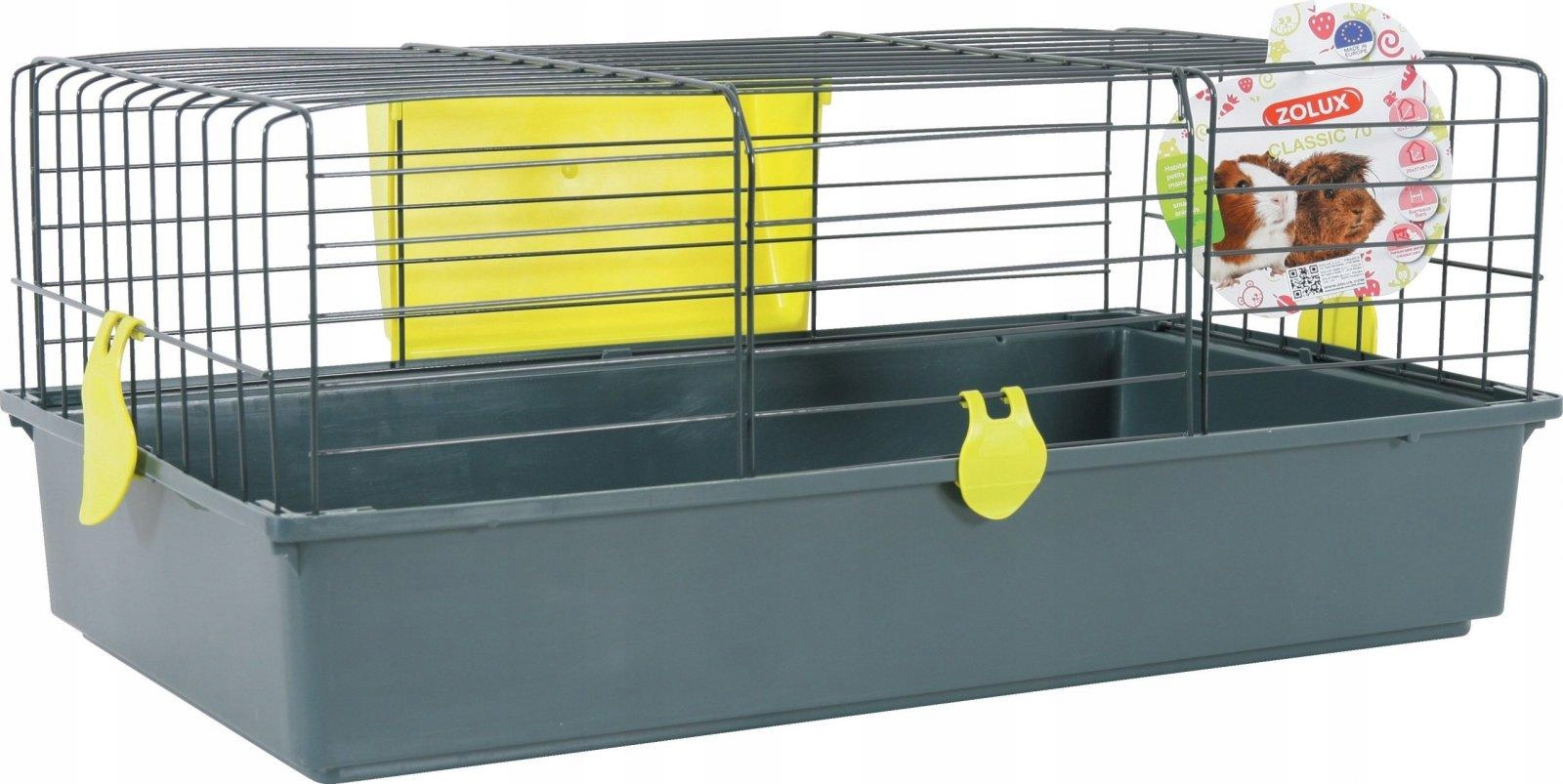 Levně Zolux klec pro hlodavce a malé savce Classic 80 cm šedá/zelenošedá