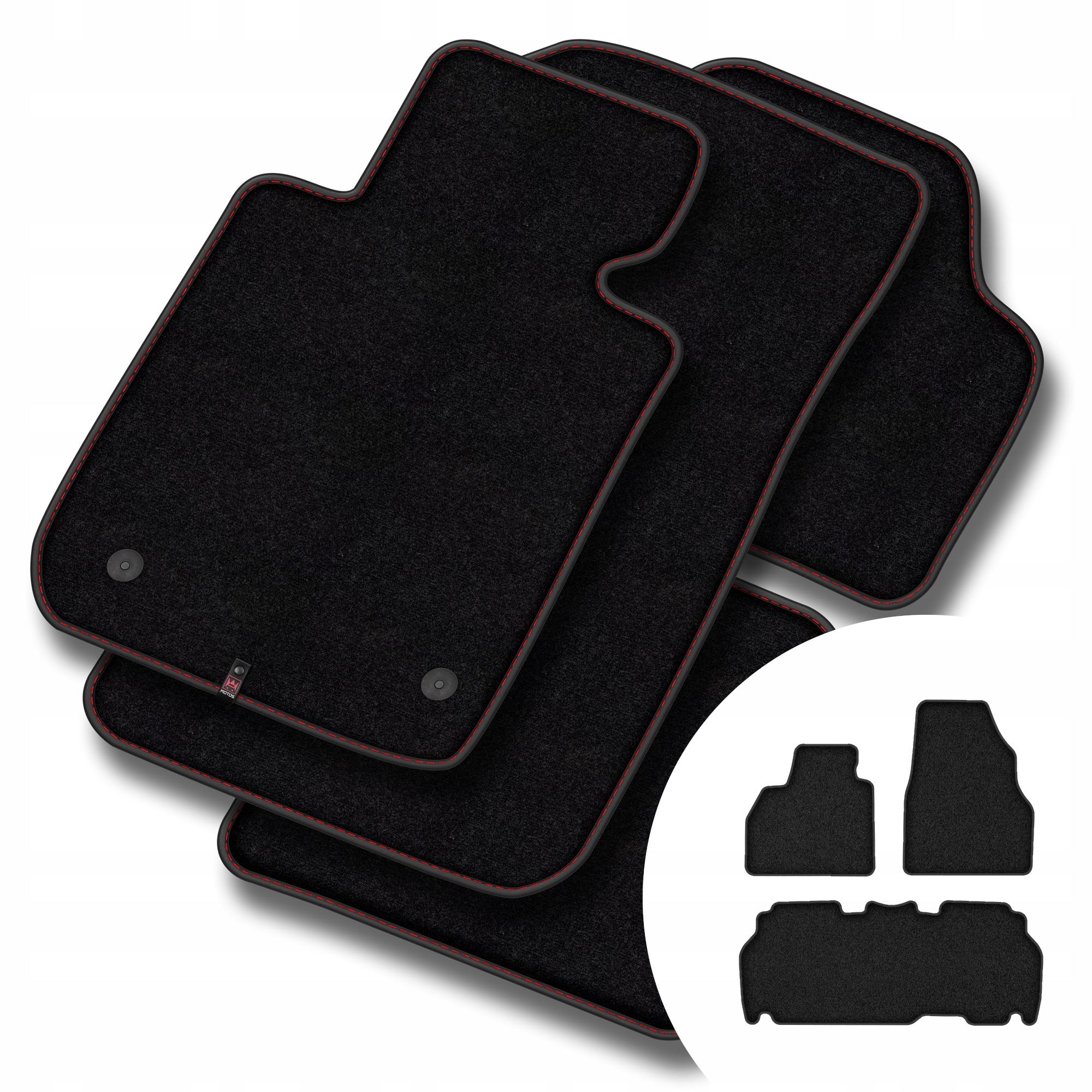 Velurové koberce Premium pro Renault Kangoo II 2007-2021