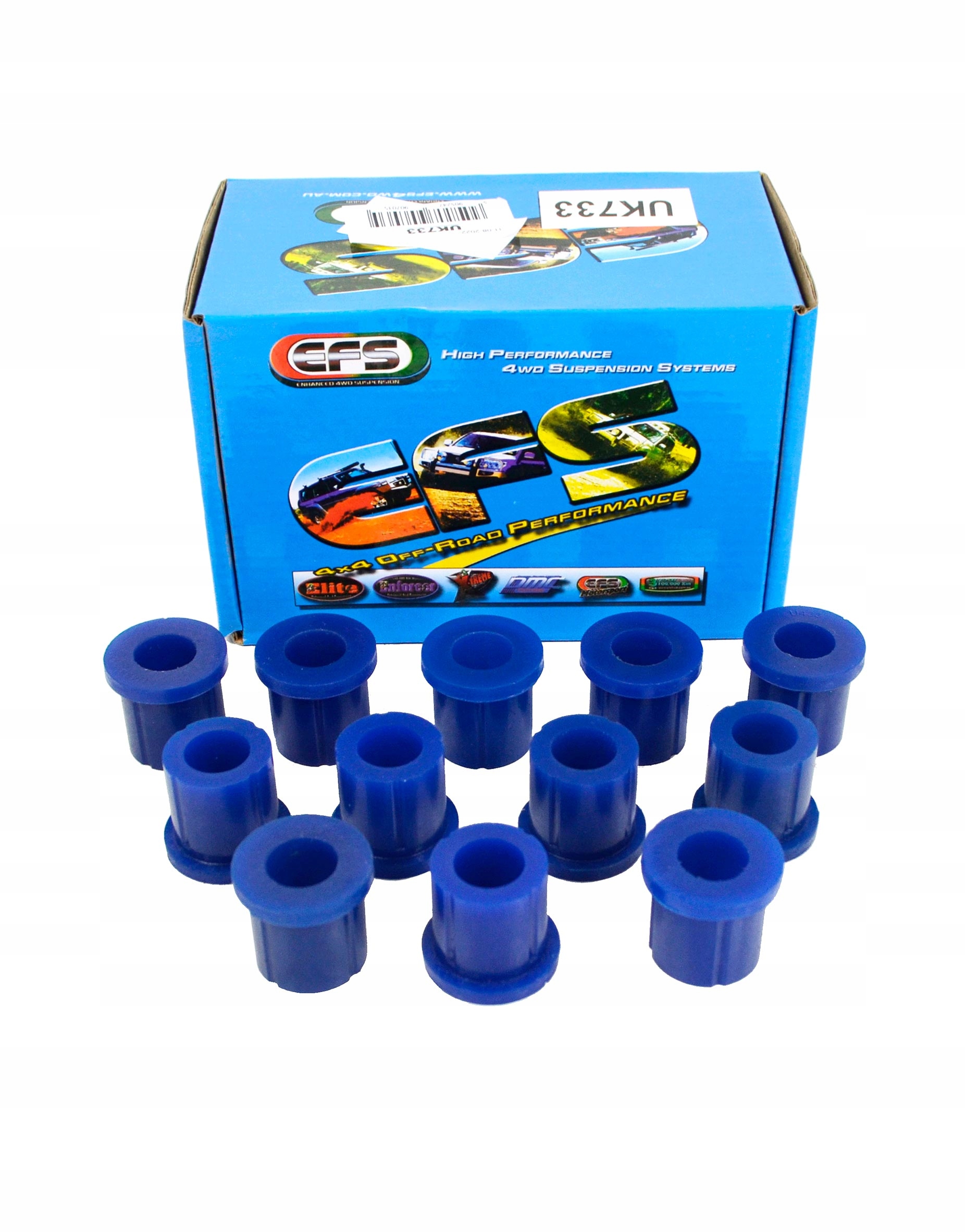 KOMPLET POLIURETANOWYCH TULEJEK DO RESORÓW TOYOTA HILUX