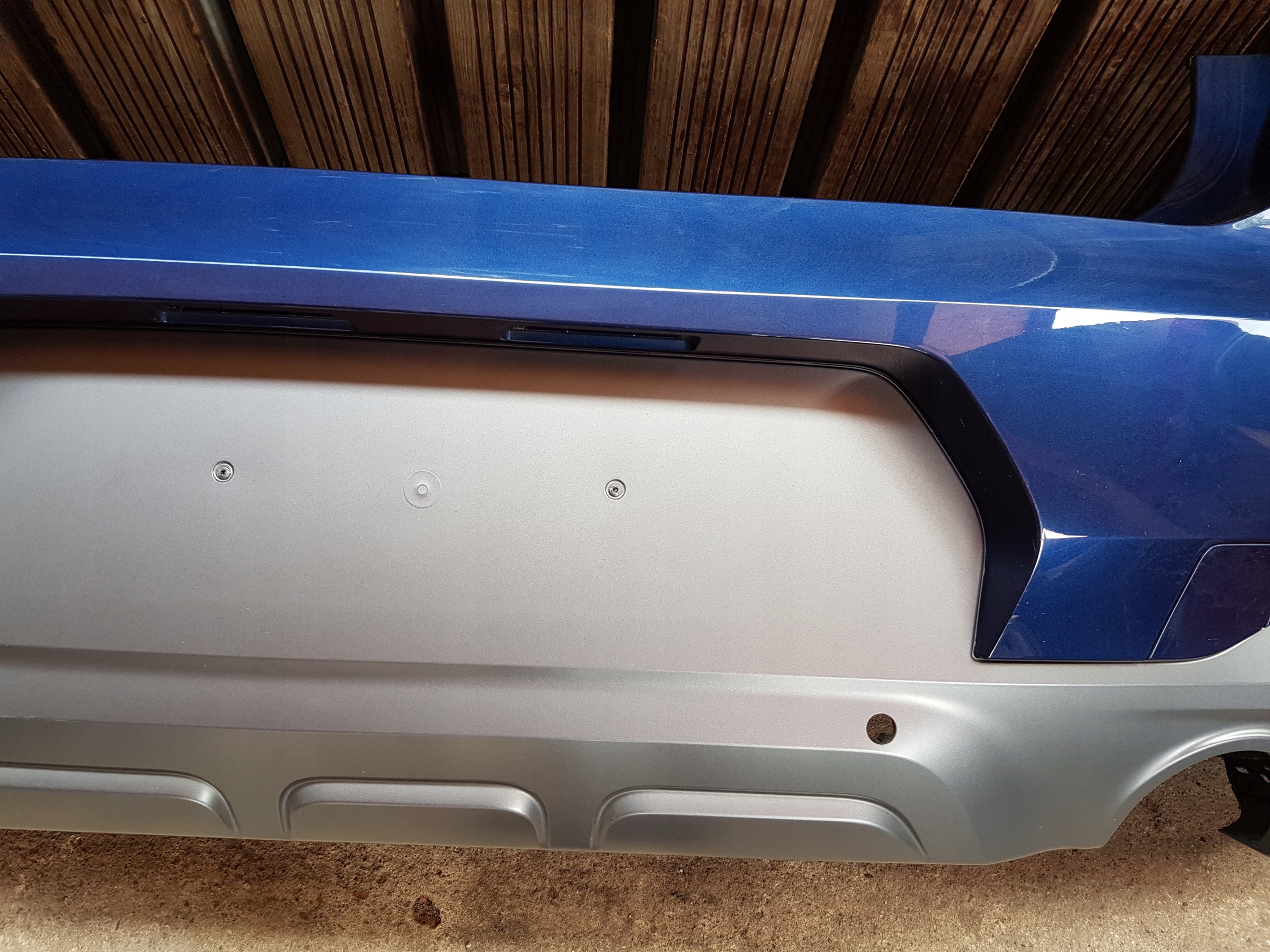 bumper rear BMW X2 F39 m-packet