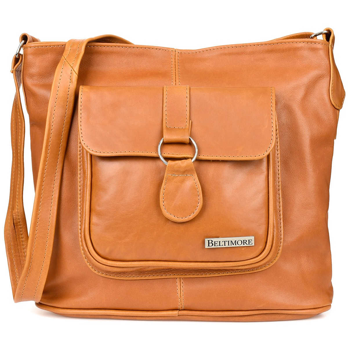 Camel Dámská kožená kabelka A4 velká taška Beltimore T71