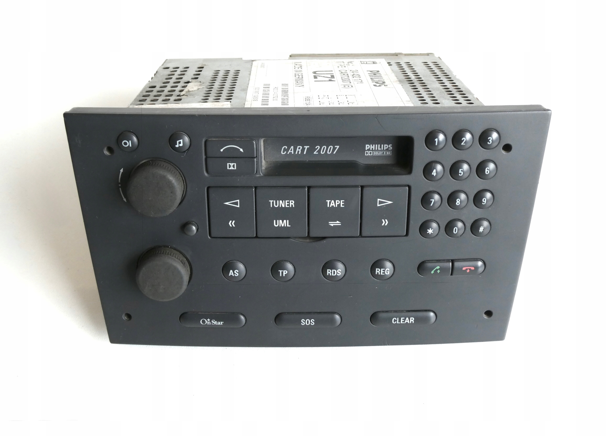 RADIO CART 2007 SIM OPEL OMEGA C B FL