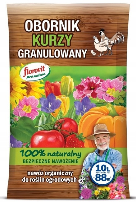 

Florovit pro natura Obornik Kurzy granulat 10L