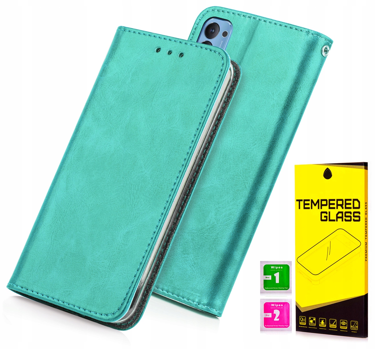 

Etui Portfel Do Oppo Reno 5 4G / 5G Szkło