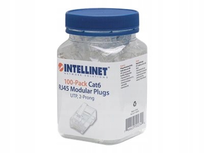 Intellinet Wtyk RJ45 Utp kat.6 8P8C 100 szt.
