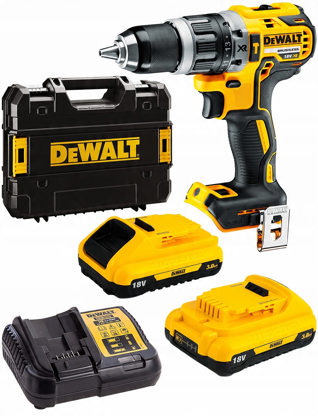 

Wkrętarka 18V udarowa 70Nm 2x3Ah DeWALT DCD796L2