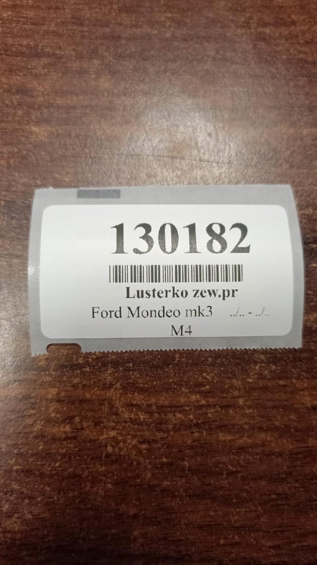 FORD MONDEO MK3 mirror right 7 PIN