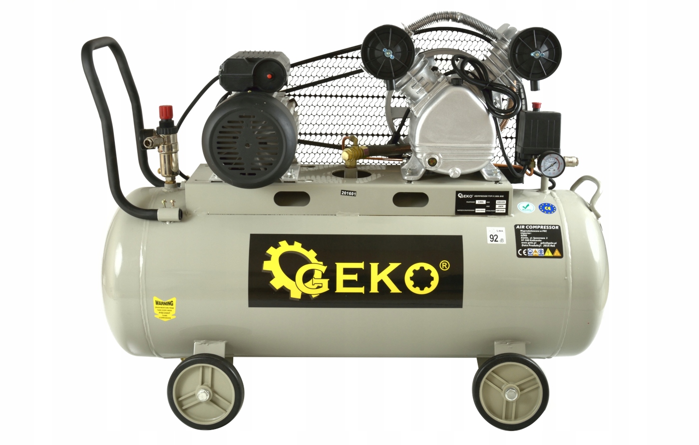 KOMPRESOR OLEJOWY SPRĘŻARKA POWIETRZA 100L TYP V Model BIG 100L TYP V