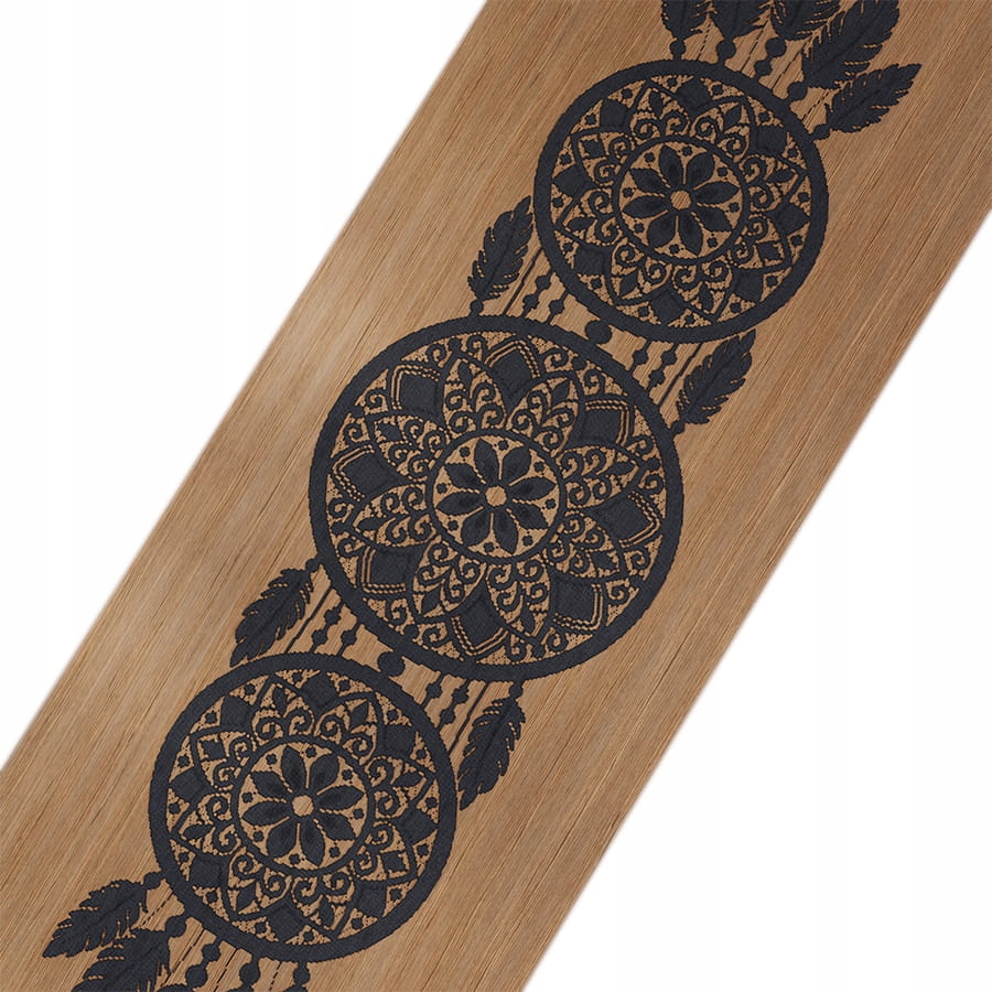 

Bieżnik na Stół Żakardowy 36x140 Boho Czarny