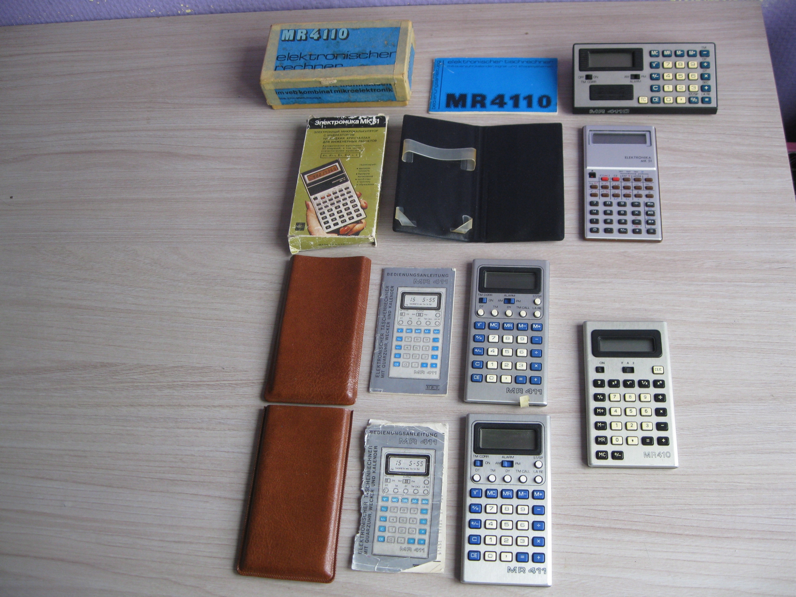 Stary kalkulator 5szt
