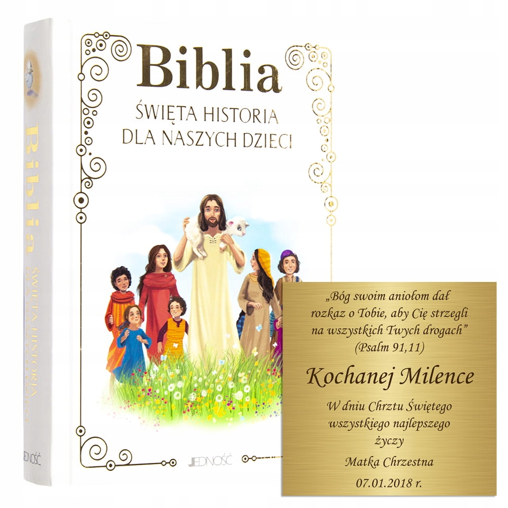 

Biblia Dla Dzieci Na Chrzest Pamiątka Chrztu