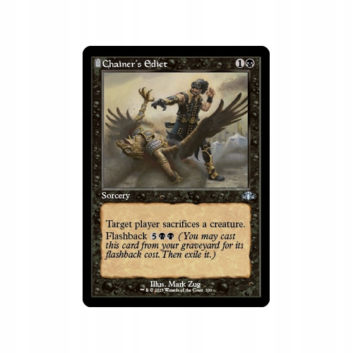 Mtg Chainer's Edict *Retro-Frame* (u)