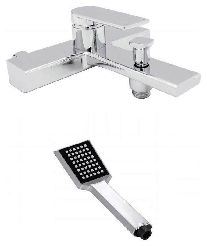 Rossa Nástenná Vaňová Batéria Do Sprchy, Sada