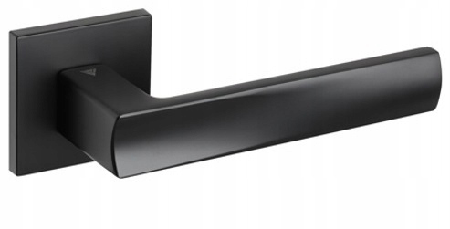 KLAMKA DRZWIOWA EUFORIO FIT KWADRATOWA CZARNY