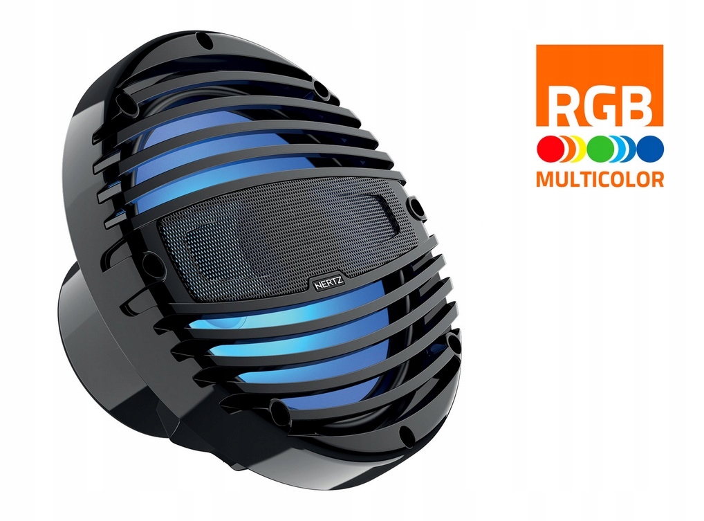 Hertz Hmx 6.5 Ld-tc Reproduktory Marine IP65 Led 16,5 cm 165 mm (čierne