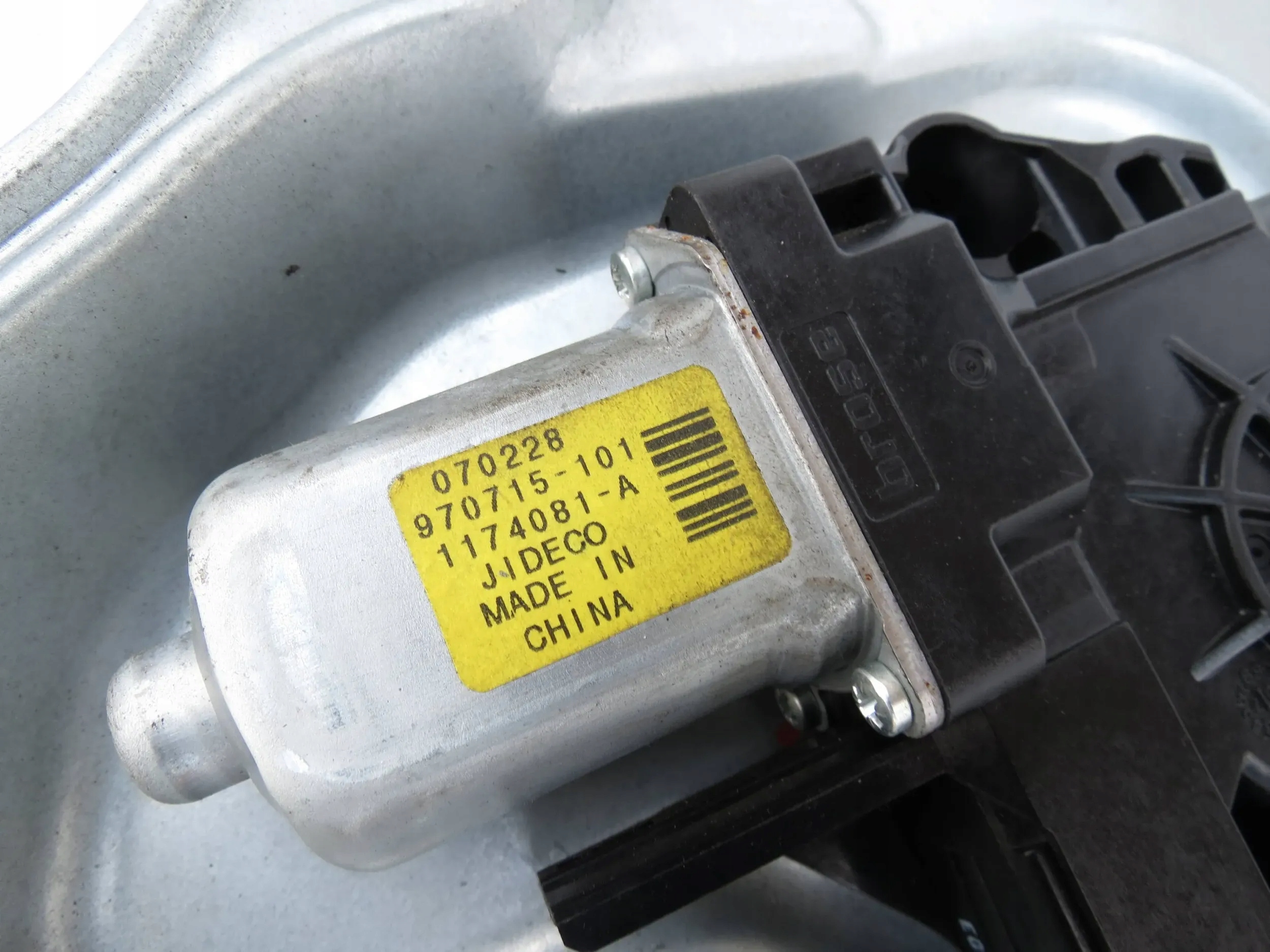 window regulator mechanism left rear part rear VOLVO S80 II 06-16