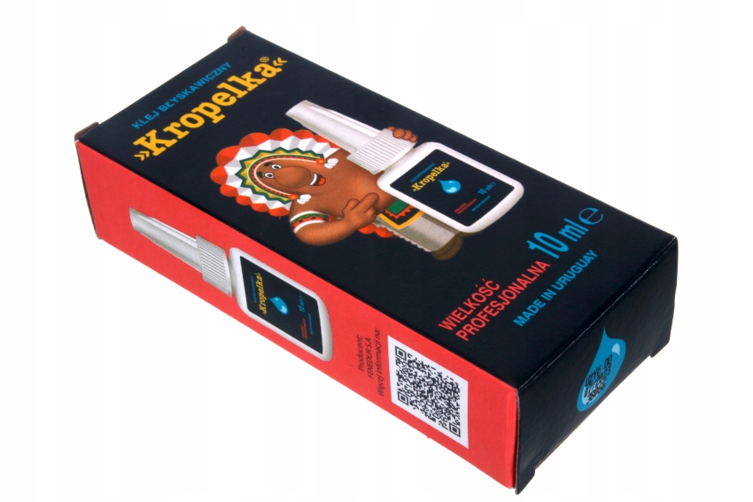 

Klej sekundowy Kropelka 10ml XXL błyskawiczny