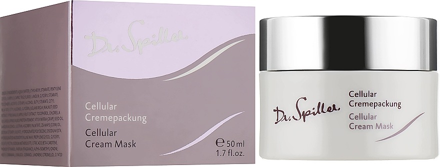 Bohatá krémová pleťová maska Dr. Spiller Cellular Cream Mask