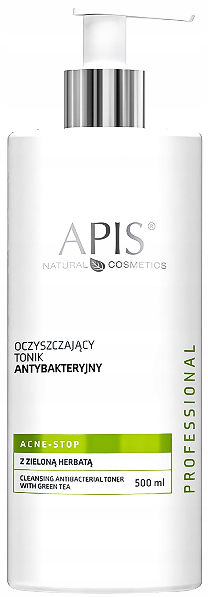 Tonik antybakter z zieloną herbatą ACNE 500ml Apis
