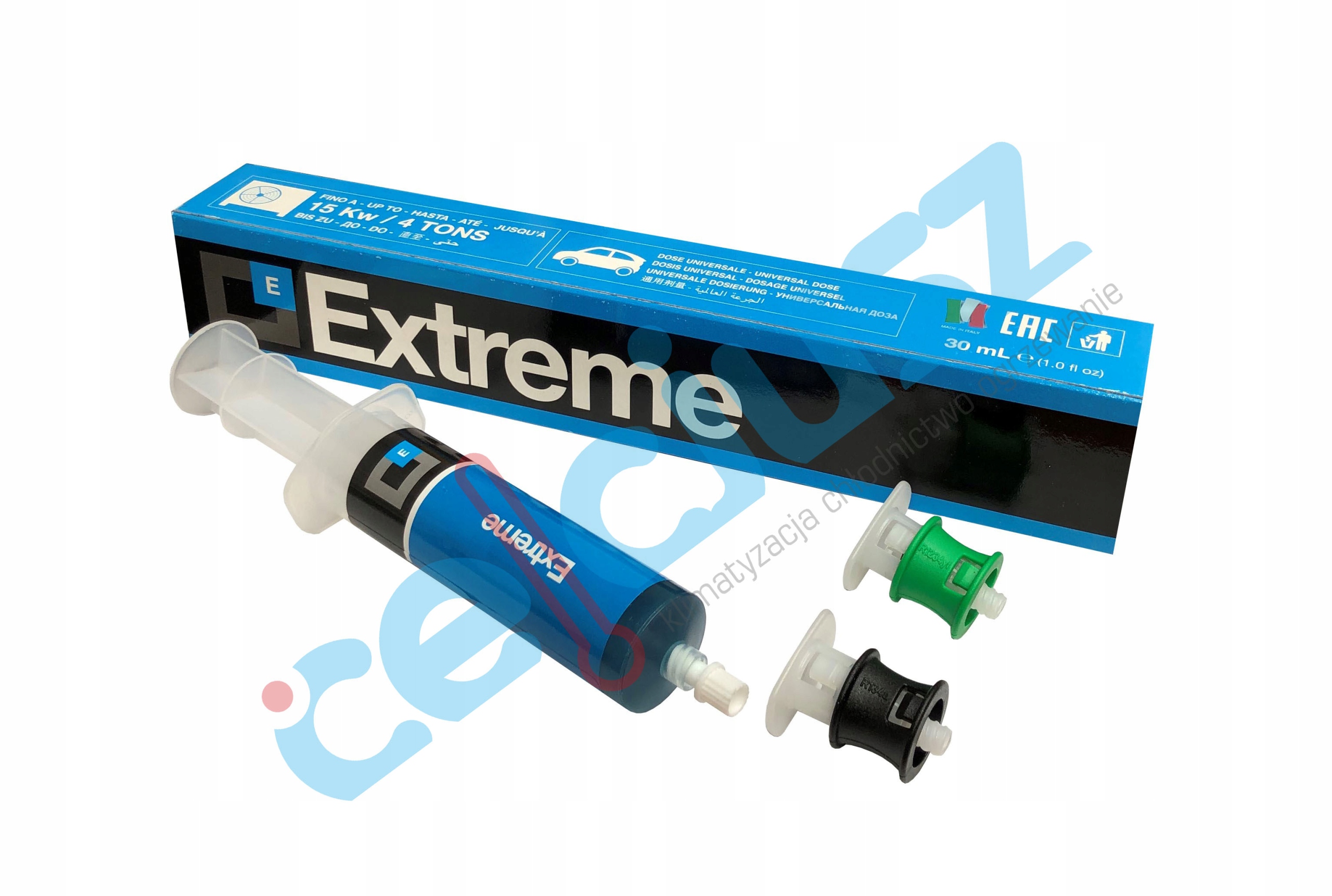 

Uszczelniacz Extreme + Adaptery R134a R1234yf 30ml