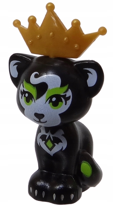 

Lego City Friends Figurka Kot Kotek Korona Tiara