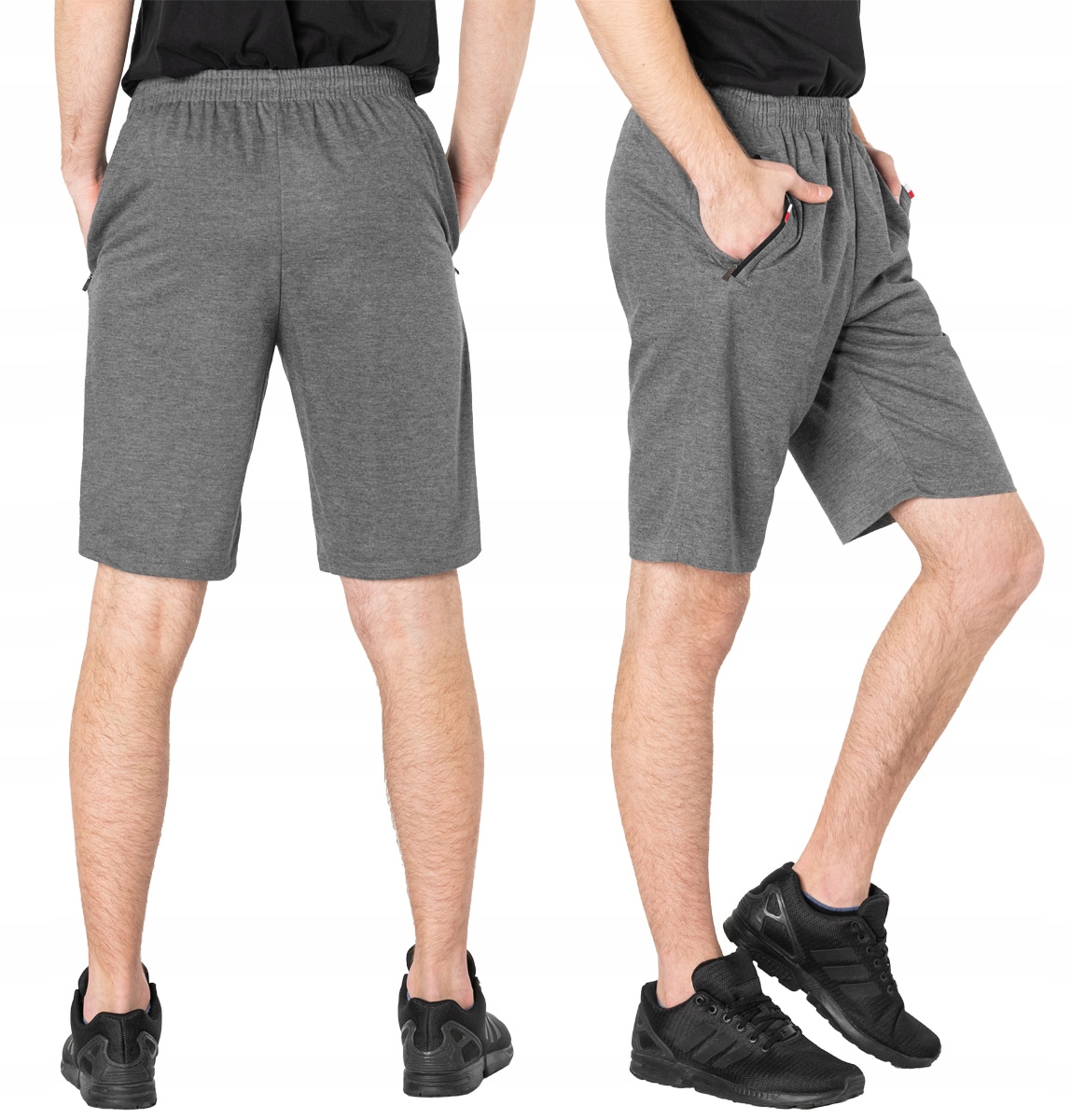 

Krótkie Spodenki Dresowe Szorty Męskie 6297-1 r XL