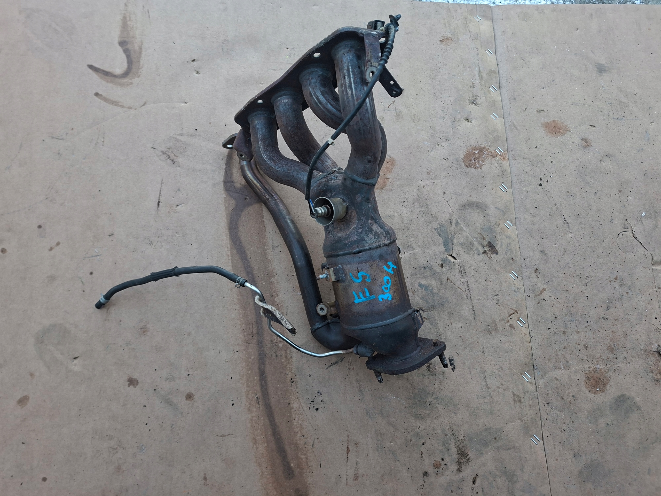 катализатор коллектор выпускной lexus ES VII 19+ 300H