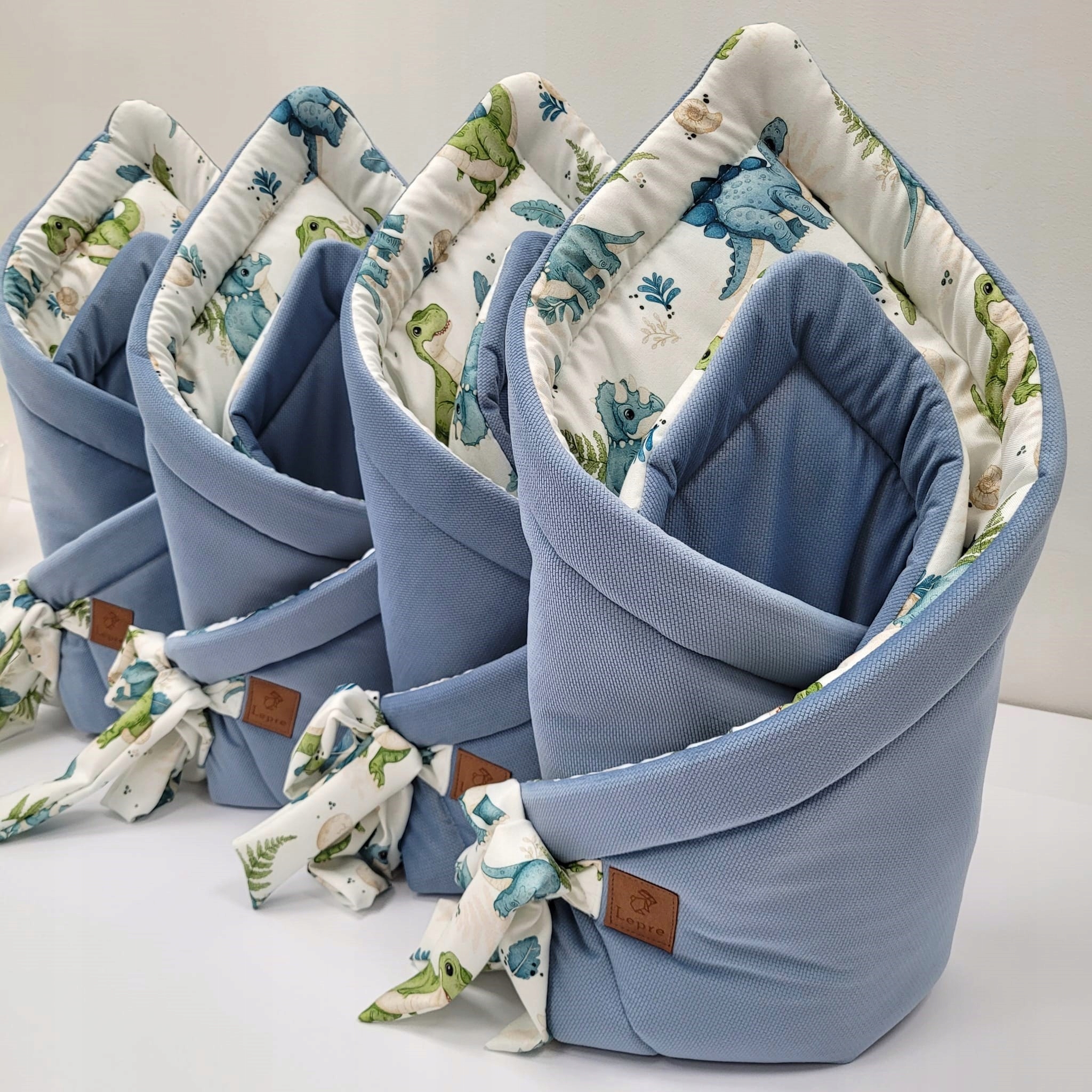 Bawełniany Rożek Becik Niemowlęcy, Dinozaury, Lepre Kod producenta RBAW- DINO