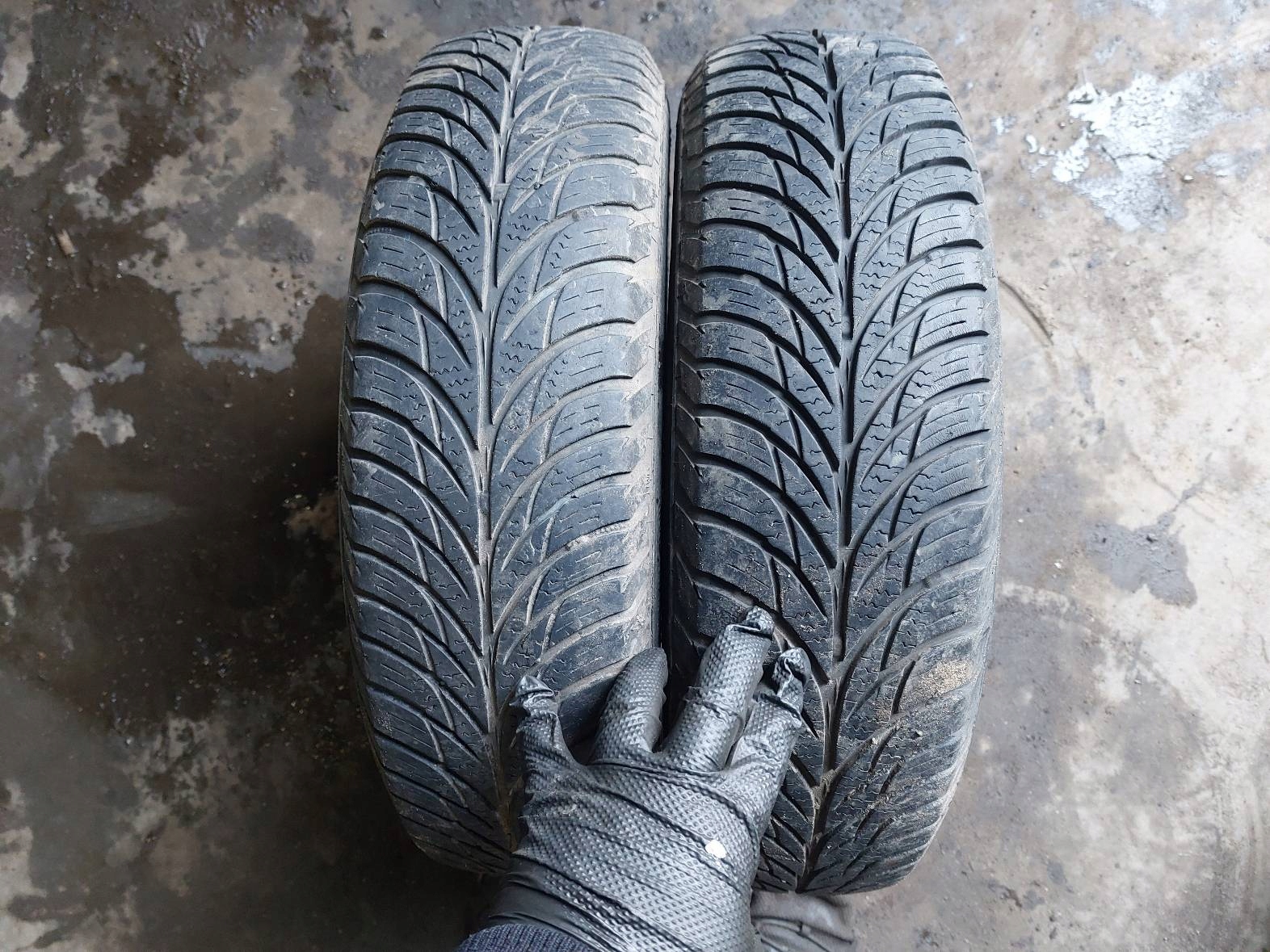 OPONY CAŁOROCZNE 2 SZT 155/80R13 2017R UNIROYAL ALLSEASONEXPERT Model AllSeasonExpert