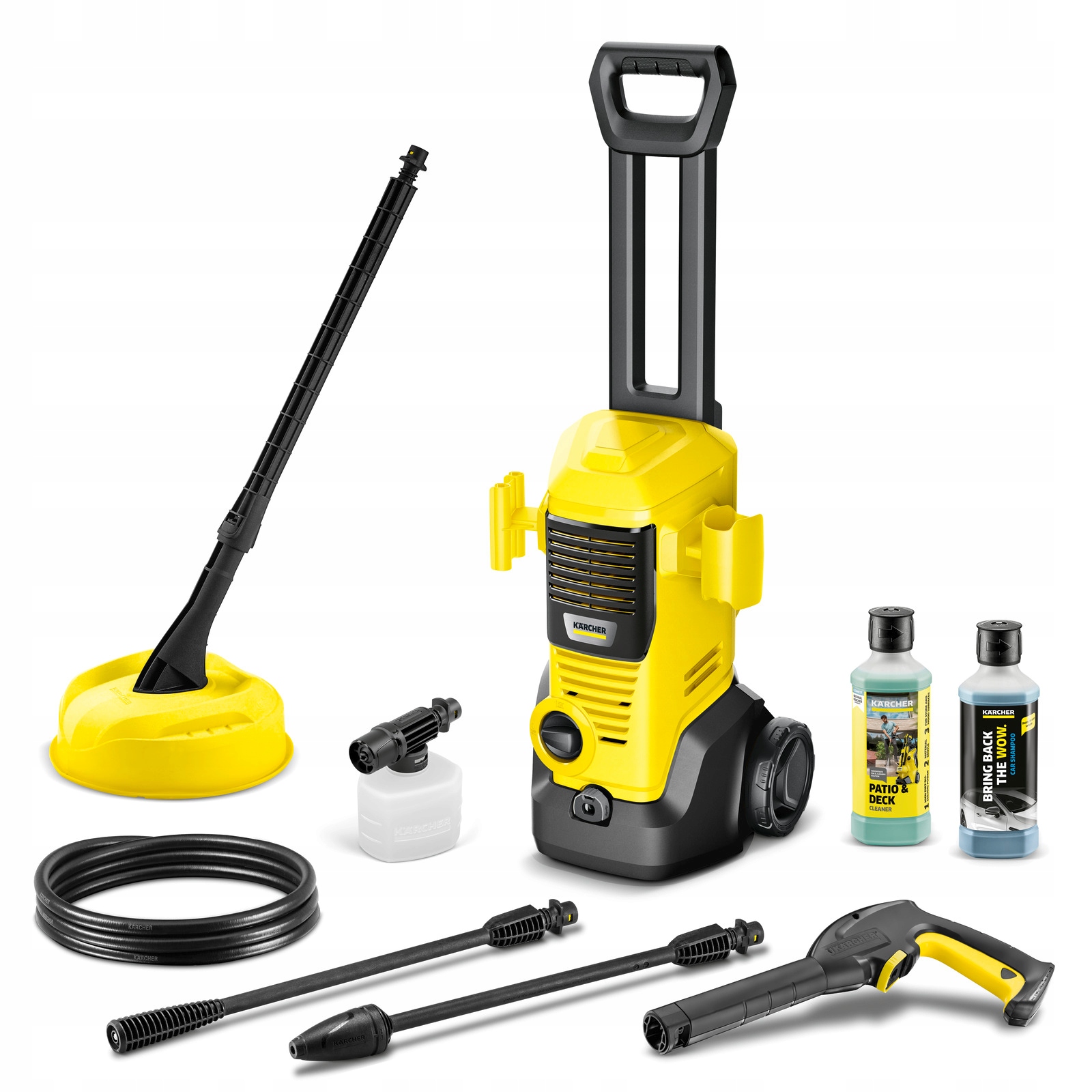 Myjka ciśnieniowa z pianownicą Karcher K2 Premium Fj Home Bb 110 bar płyn