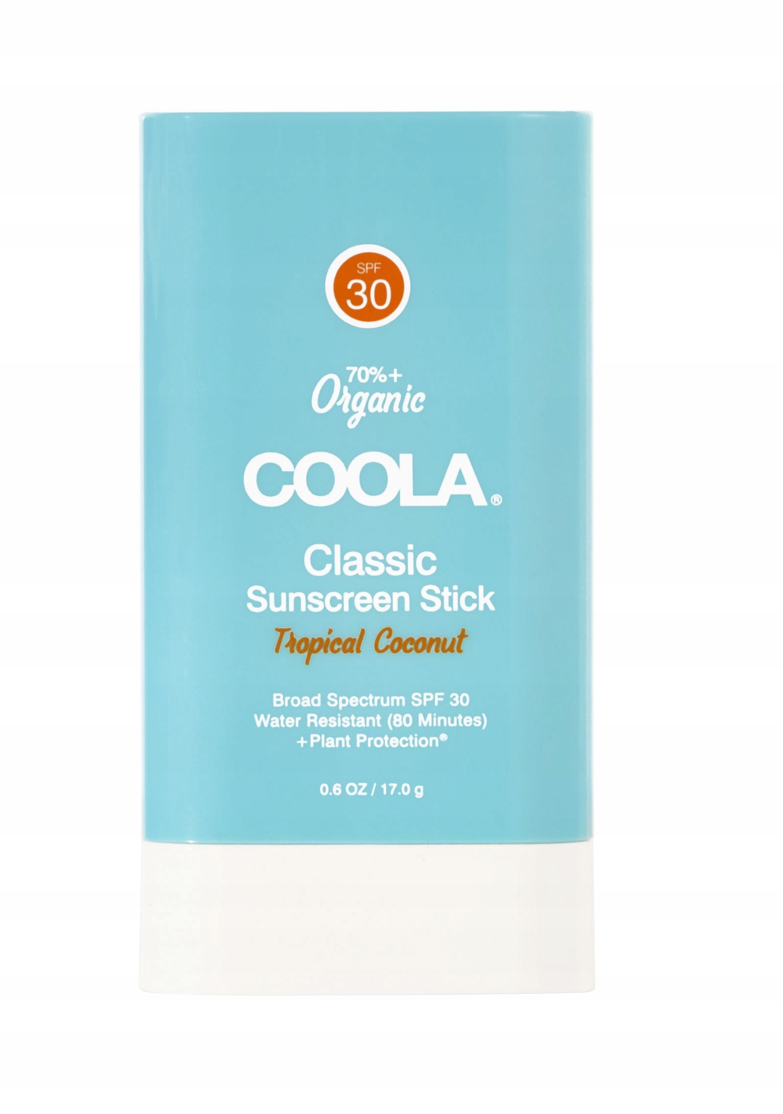 Coola Klasická Opalovací Tyčinka S Ochranou Spf 30 Tropical Coconut 17 ML