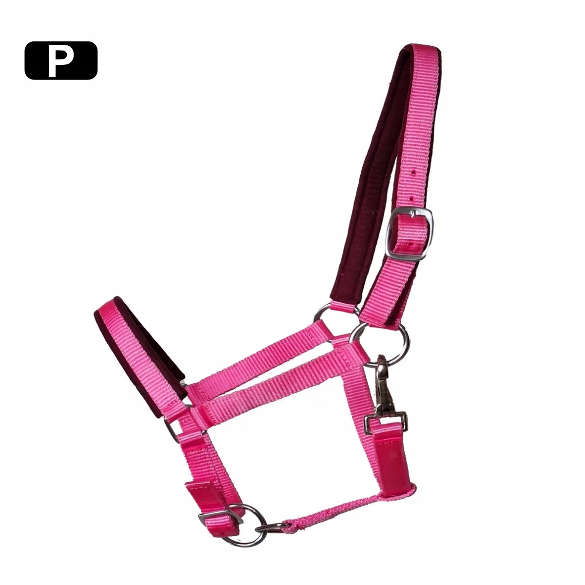 Kantar Podszywany Regulacja 0 1 Pony Różowy Deer Pet