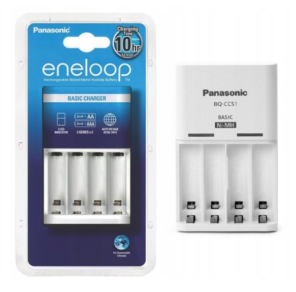Nabíječka Aaa/aa Panasonic Eneloop BQ-CC51H/E