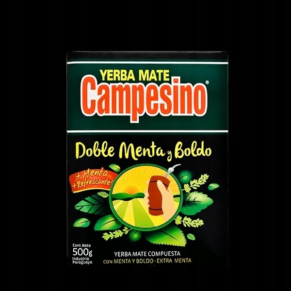 Levně Campesino Double Menta Mate 0,5 kg