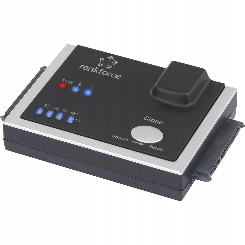 Stacja kopiująca do dysków twardych Renkforce Interfejs dysku twardego SATA