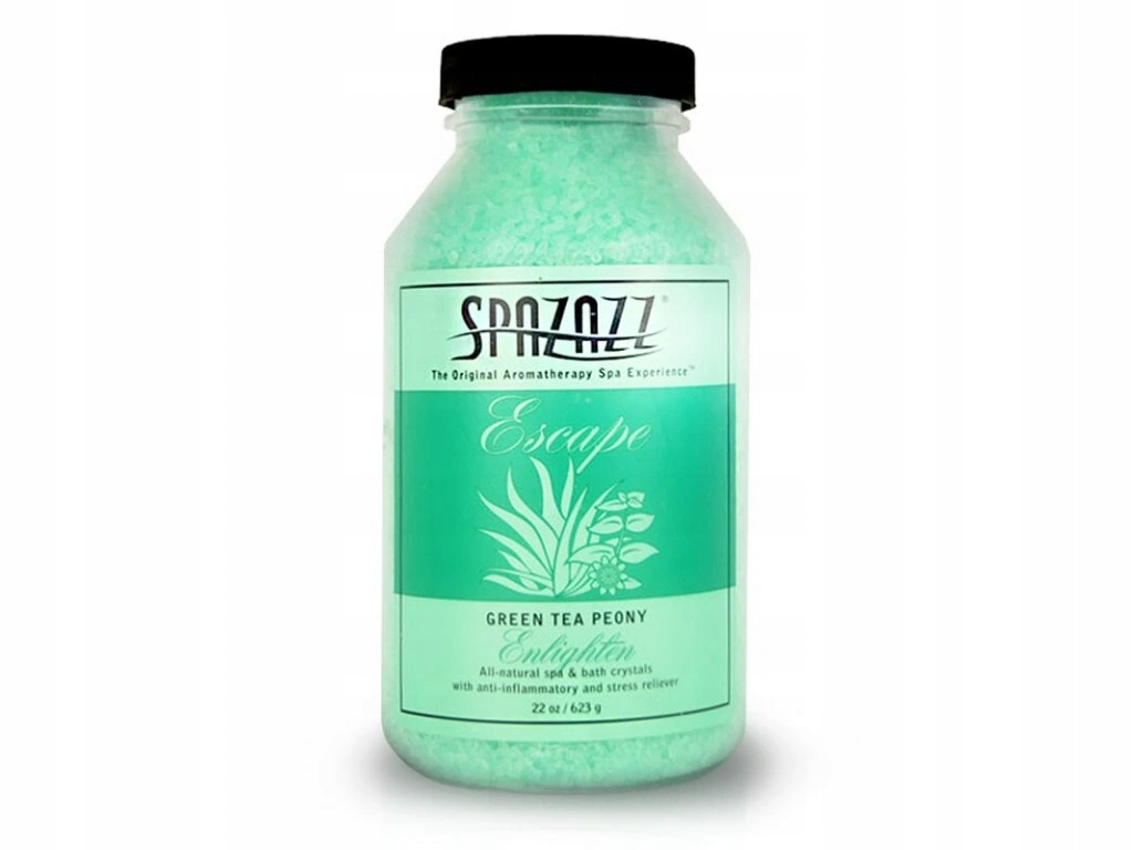 Aroma vůně pro vířivky Spazazz Crystals Green tea peony (623g)