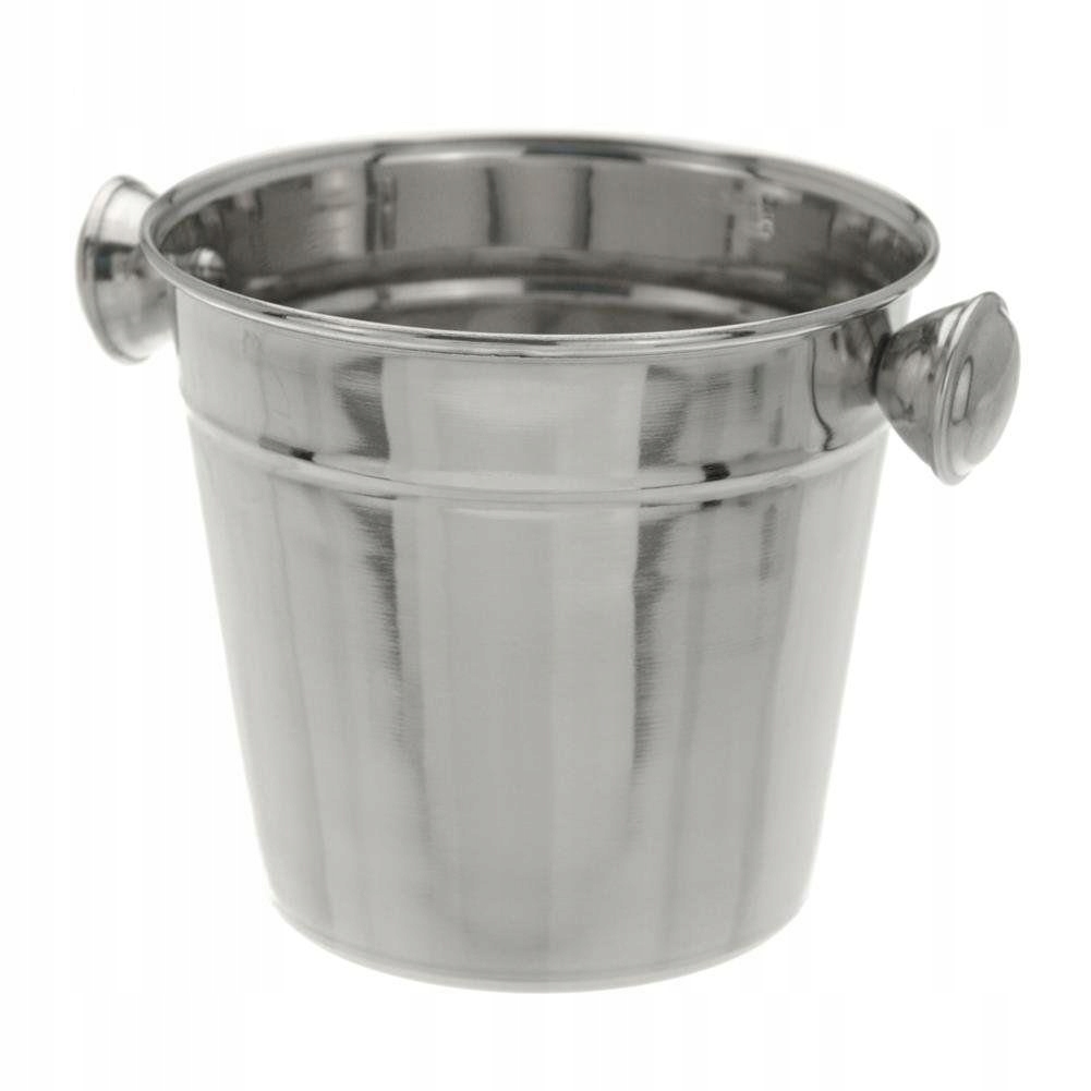 

Pojemnik na lód wiaderko do lodu stalowe 700 ml