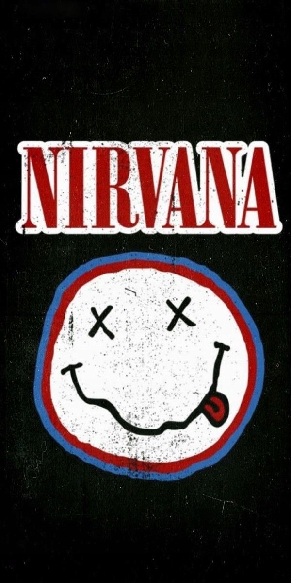 Plakat Nirvana Smiley Kurt Cobain ROCK 90x60 cm