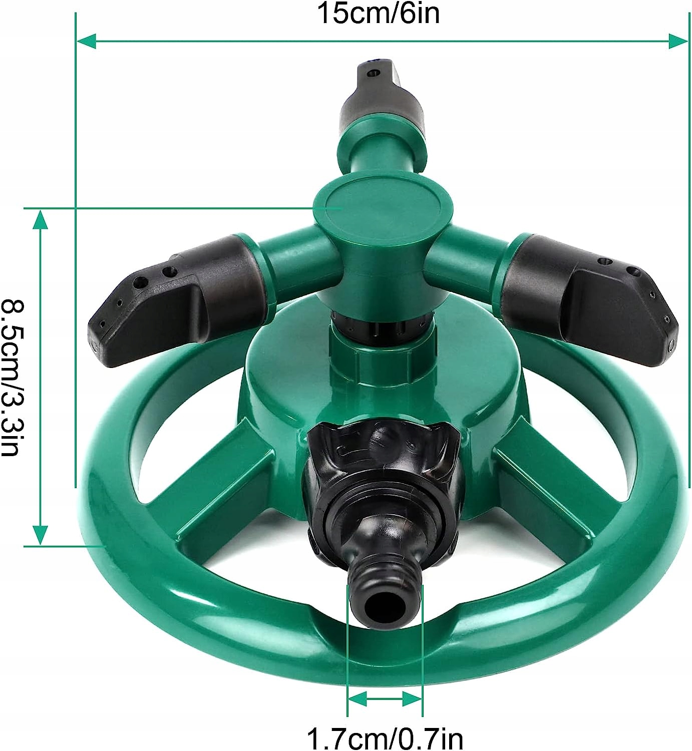 ZRASZACZ TRAWY OBROTOWY 3-RAMIENNY REGULOWANY Kod producenta OGR01