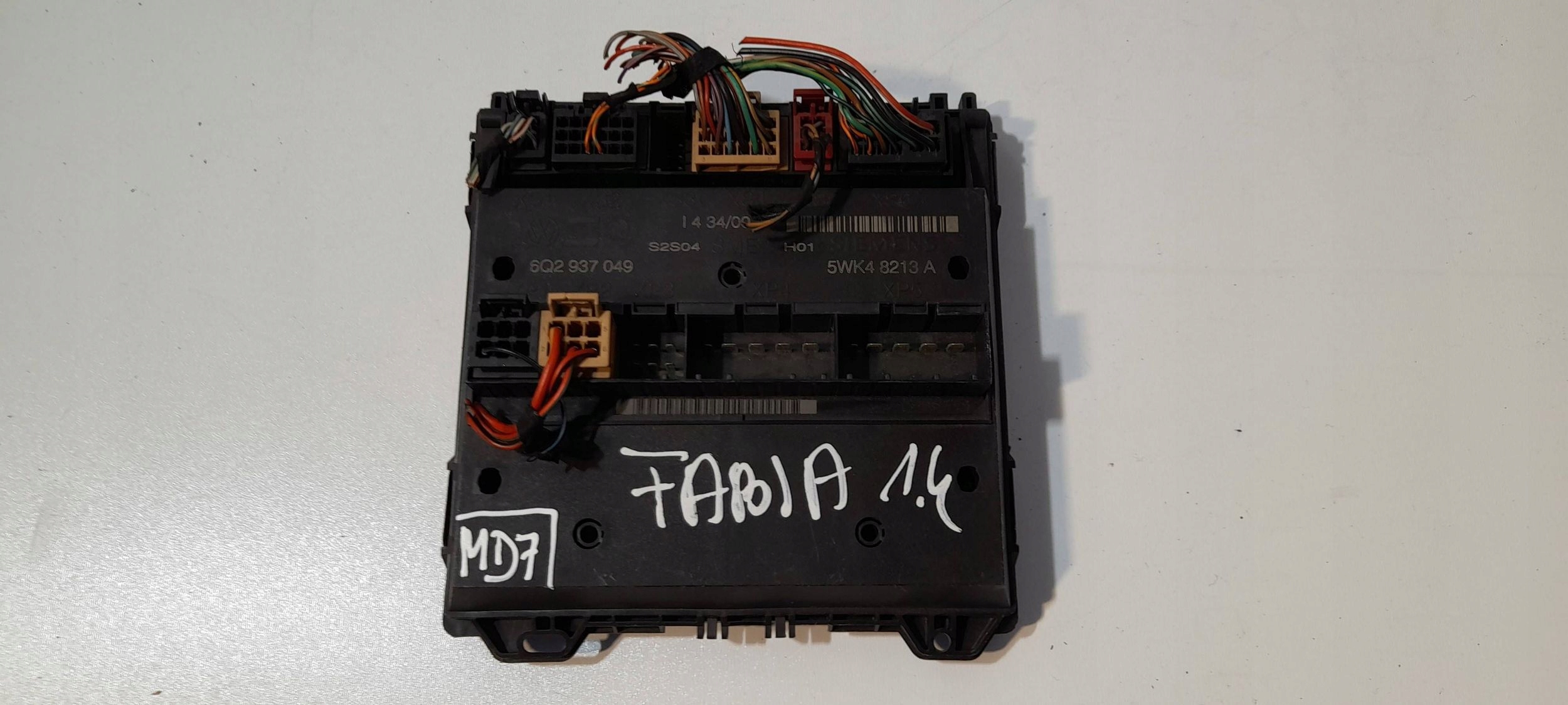 Skoda Fabia Mk1 6Y module / control unit komfortu 6Q2937049 (MD7)