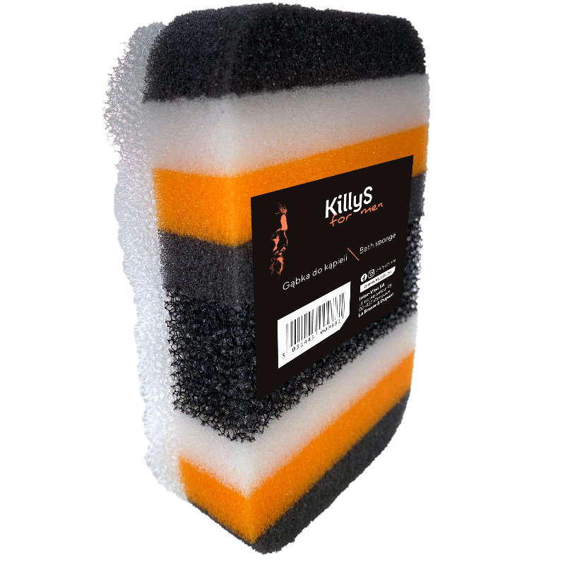 

Killys for men Gąbka do mycia kąpieli dla mężczyzn