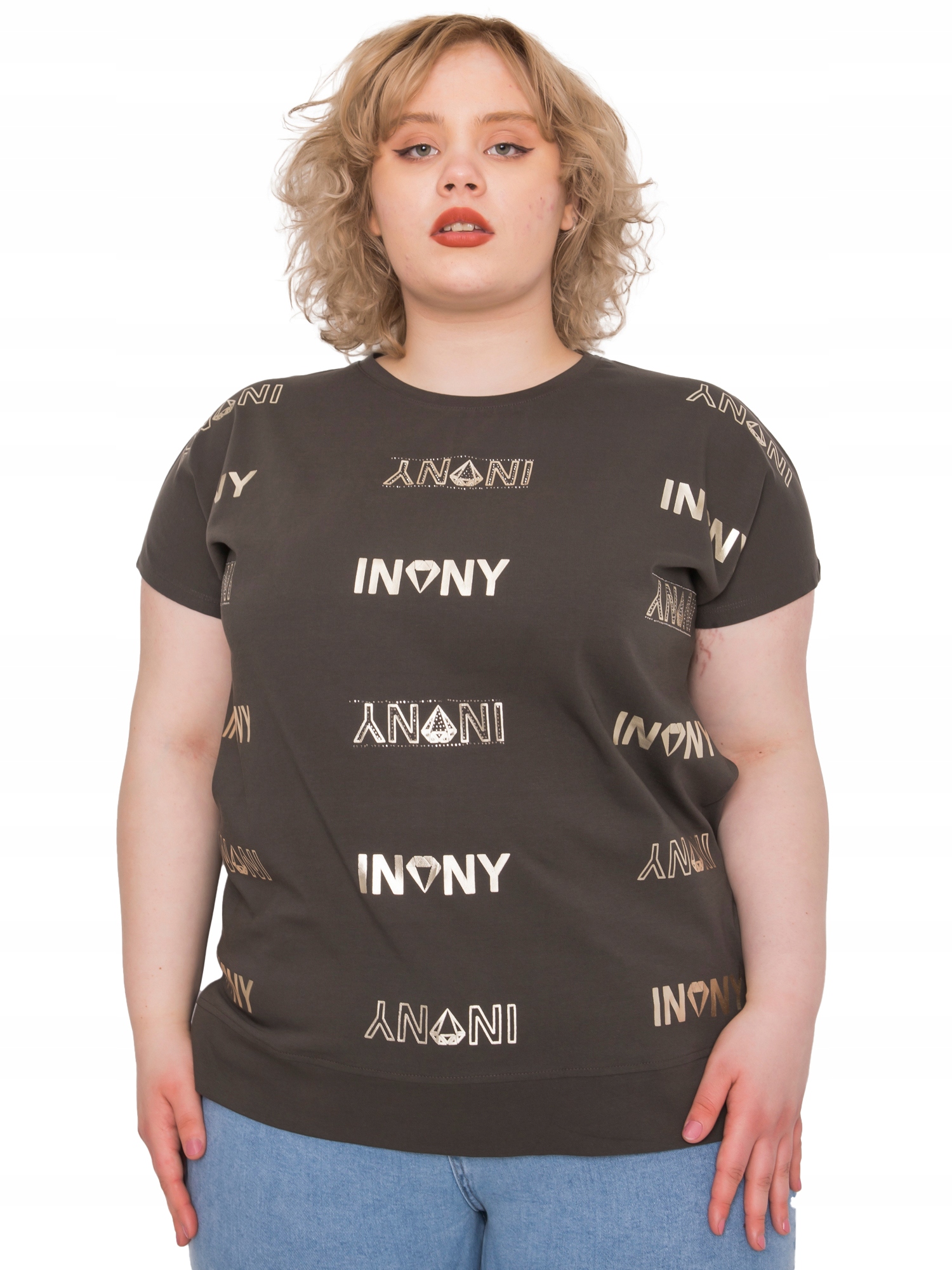 

Bluzka Bluzeczka Kobieca Z Bawełny Plus Size