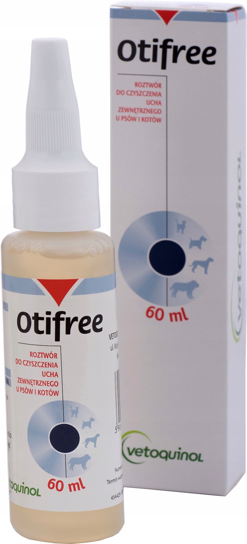 

Vetoquinol Otifree Płyn do czyszczenia uszu 60ml