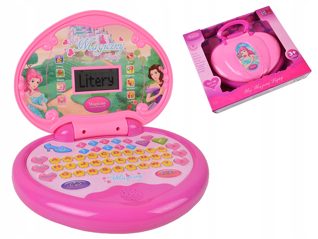 

Laptop edukacyjny dla dzieci komputer 8 funkcji